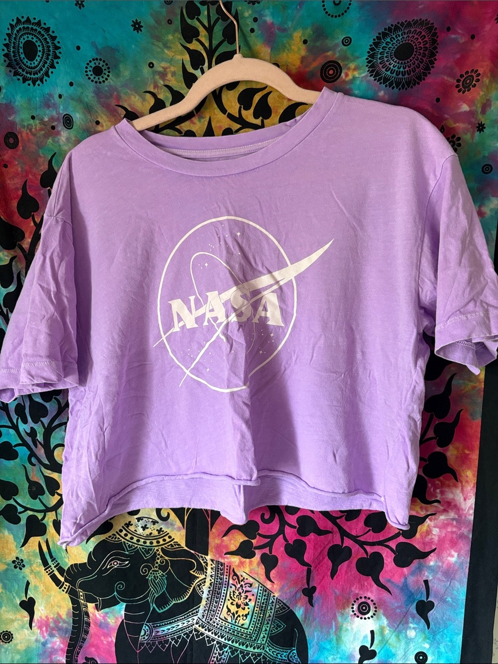 Target Lavender NASA Logo Tee